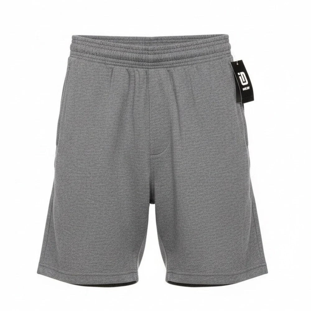 Ideology Men's Active Athletic‎ Cotton Shorts, Charcoal Heather, Size L, NWT
